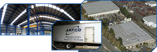 Our warehouse facility in California and our trucks are ready to ship out your plastic parts and products to anywhere in the world.